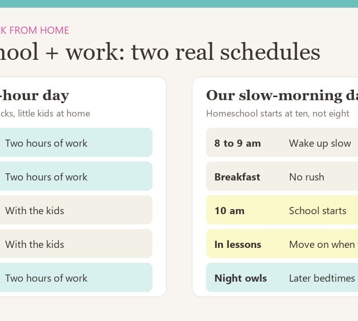 Can You Homeschool and Work From Home? Yes, But Not Like a Classroom